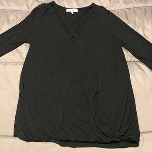 Almost Famous Loose Black Blouse
